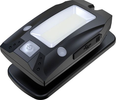 Dritë pune Led Lenser Solidline, COB, klip dhe magnet, e zezë