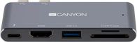 Docking station Canyon CNS-TDS05DG, HDMI 4K, i hirtë