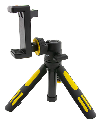 Tripod Patona Extendable, me kapëse për smartphone, i zi