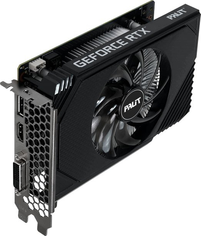 Kartë grafike Palit GeForce RTX 3050 StormX, 6GB GDDR6, 128bit, e zezë