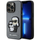 Mbulesë telefoni Karl Lagerfeld Original, për iPhone 14 Pro 6.1", hardcase TPU, argjendi