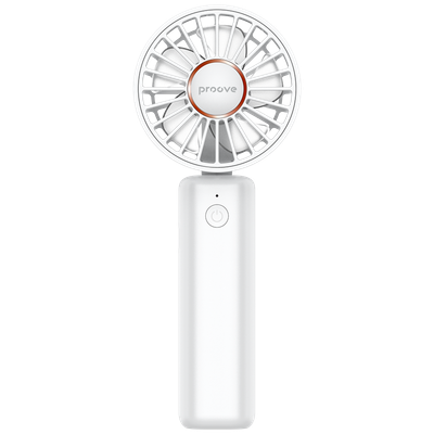 Ventilator portativ Proove Carlson, 1800mAh, 3W, i bardhë