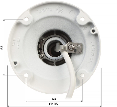 Kamerë IP Hikvision DS-2CD2T43G2-2LI, 4MP, lentë 2.8mm, e bardhë