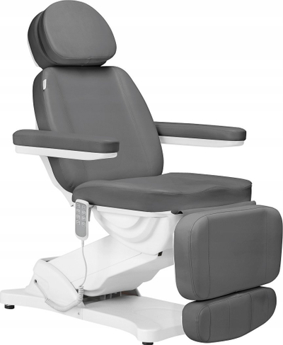 Karrige kozmetike Sillon Classic 4 Motor Electric, elektrike, gri