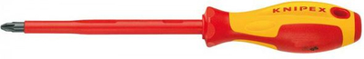 Kaçavidë Pozidriv Knipex 98 25 01 VDE PZ1, 80mm, e kuqe me të verdhë