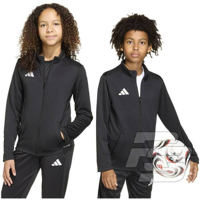 Xhaketë sportive për kalamaj Adidas Entrada 26, unisex, madhësia XL, e zezë e bardhë