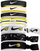 Set gomash flokësh Nike Mixed Ponytail Holders N0003537032OS, elastike, shumengjyrëshe