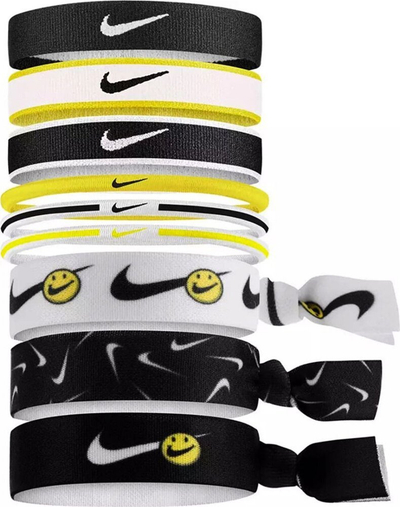 Set gomash flokësh Nike Mixed Ponytail Holders N0003537032OS, elastike, shumengjyrëshe