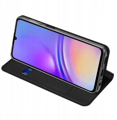 Kapak telefoni Dux Ducis Skin Pro për Samsung Galaxy A06, me kapak mbyllës, i zi