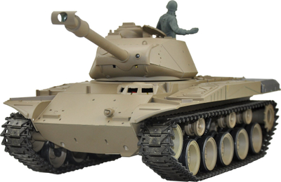 Tank me telekomandë Amewi 23062, shkallë 1:16, bateri rikarikueshme, ngjyrë rëre