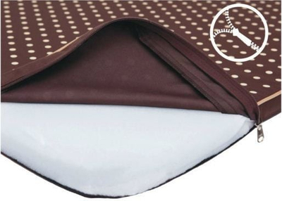 Shtrat për qen Hobbydog Mattress Light XL, material codura, ngjyrë kafe e errët