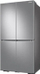 Frigorifer Samsung RF65A967ESR/EO, 397 l, 250 l, 182.5 cm