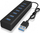 Hub USB ICY BOX IB-HUB1700-U3, 7 porta, USB 3.0, i zi