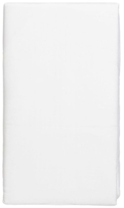Çarçaf fitted Domoletti Sateen, 180x200 cm, pambuk, i bardhë