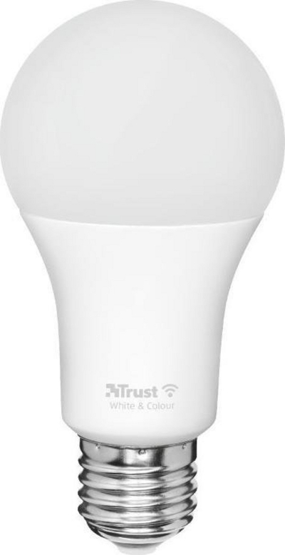 Poç i mençur Trust 71281, E27, 9W, Wi-Fi, i bardhë
