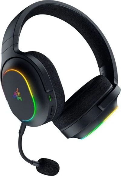 Headset gaming Razer Barracuda X Chroma, wireless, me ndriçim RGB, i zi