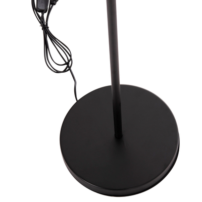 Lampë dyshemeje Kramer HM7535.11, metal, e zezë
