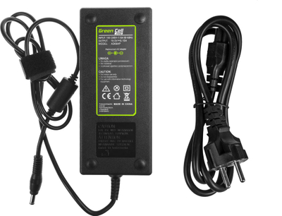 Adapter për laptop Green Cell, 120 W, 2.5 mm, 6.1 A,19.5 V, i zi