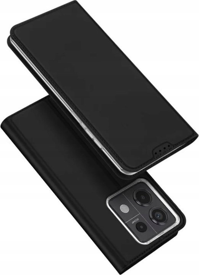 Mbulesë telefoni DUX DUCIS Xiaomi Redmi Note 13 Pro 5G Skin Pro, me qëndrim, e zezë