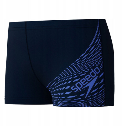 Кратки панталони за пливање Speedo Medley Logo Aquashort, за момчиња, темно сина navy