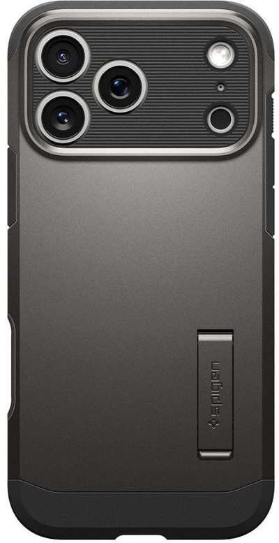 Maskë mbrojtëse Spigen Tough Armor T MagSafe, për iPhone 17 Pro, Gunmetal