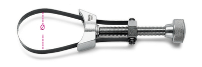 Çelës rripi për filtra vaji Beta Tools 65 110mm