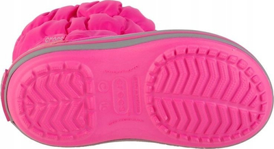 Çizme dimri për kalamaj Crocs Winter Puff Boot Jr 14613-6TR, të ngrohta, rozë