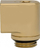 Përshtatës këndor për ftohje me lëng EKWB EK-Quantum Torque Micro Rotary, 90°, G1/4", gold