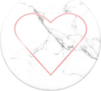 Mbajtëse telefoni PopSockets PopGrip Stoney Heart, bazë që rrëshqet, kapak që ndërrohet, me shumë ngjyra