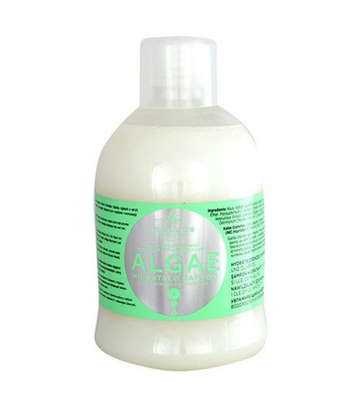 Shampo flokësh Kallos Algae Moisturizing, për flokë të dëmtuar, 1000ml