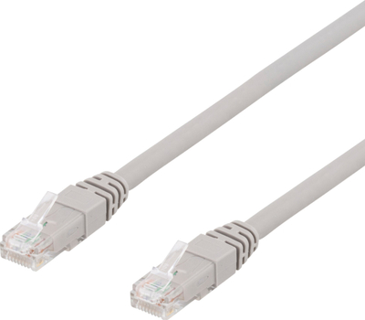 Kabllo rrjeti Deltaco Patch Cable, Cat6A U/UTP, 35m, gri