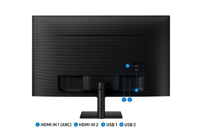 Monitor Samsung Smart M5 LS32DM500EUXDU, 32\", VA, FHD, ngjyrë e zezë