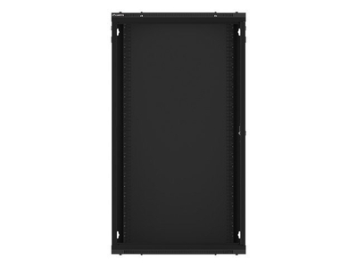 Kabinet rrjeti Lanberg 19" 22U, 600x450, derë xhami, i zi