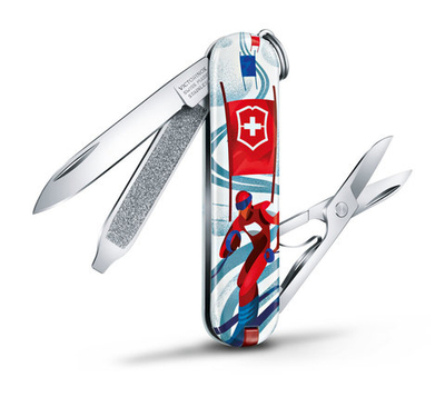 Brisk Victorinox "Classic SD", 58mm, Ski Race