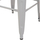 Stol bari metalik Melita 43×43×78 cm (HM8642.21)