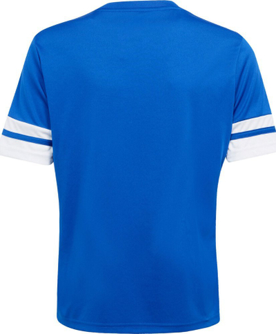 Bluzë sportive për kalamaj adidas Squadra 25 Jr JJ0054, poliester, e bardhë