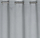 Perde blackout Eurofirany Drape 386929, 140x250cm, me unaza, gri