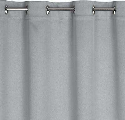 Perde blackout Eurofirany Drape 386929, 140x250cm, me unaza, gri