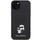 Husë Karl Lagerfeld KLHCP15SSAPKCNPK për iPhone 15 6.1", Saffiano Cardslot, e zezë