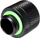 Fiting kompresioni për tub Barrow Soft Tube 13/10mm, me filet G1/4", i zi