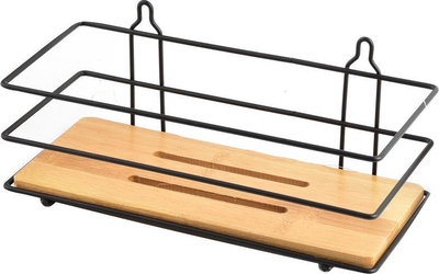 Raft banjoje BathLAB MONDEX Caro, bambu, metal, i zi