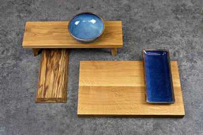 Stendë bufeti Verlo Stratos Oak, dru, 50x15.5x13cm, ngjyrë natyrale