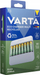 Karikues baterish Varta Eco Charger 57682101121, për AAA dhe AA, karikim i shpejtë, gri