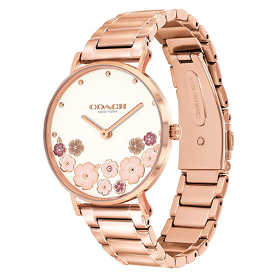 Orë për femra Coach Perry 14503768, e artë rozë