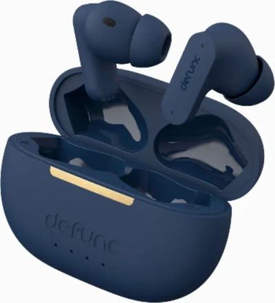 Kufje wireless Defunc Earbuds True ANC, in-ear, me kuti karikimi, blu