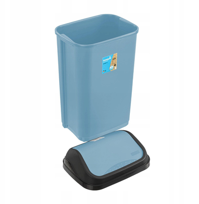 Koshi i mbeturinave Keeeper 1030668000000, plastikë, blu nordike