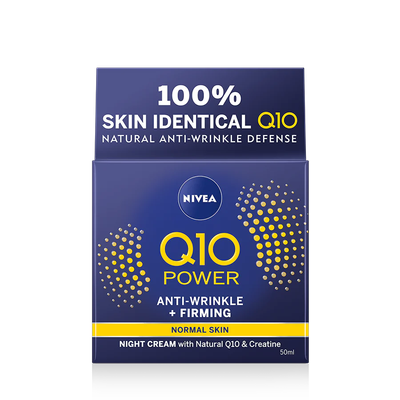 Krem nate Nivea Q10, Power Anti Wrinkle + Firming, 50 ml