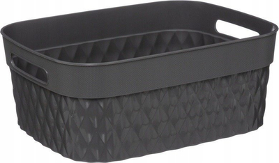 Kuti ruajtjeje 5five Simple Smart Recta, 5L, 28x22x11cm, blu navy