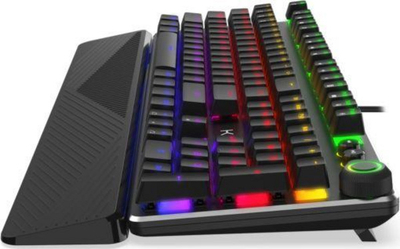 Tastierë Gaming Krux Crato PRO, RGB, US, e zezë