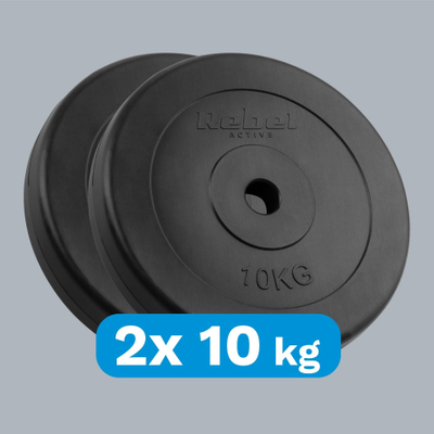 Set peshash bituminoze Rebel Active, 2x10kg 20kg, vrima 31mm, të zeza